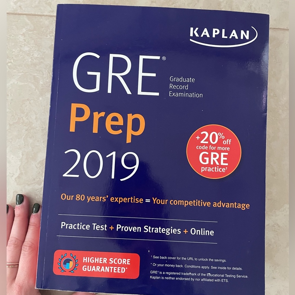 Kaplan GRE Book